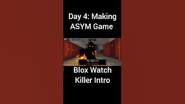 Day 4: Making ASYM Game | #roblox #deadbydaylight #development #dieofdeath #games #forsaken #devlog