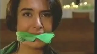 Cleavege Gagged Latina