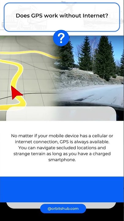 Does GPS work without Internet? - YouTube