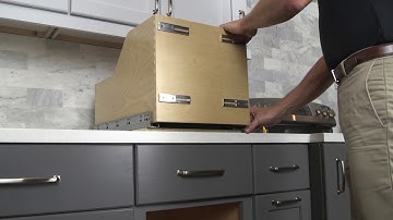 Single or Double Bin Pullout Waste Container System, CDM-WBM Series | KitchenSource.com