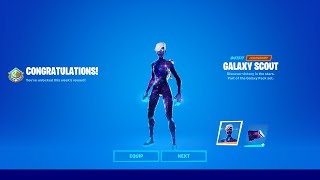 How To Get Galaxy Scout NOW In Fortnite! (NEW Galaxy Pack Skin) NOW Galaxy Girl Out!