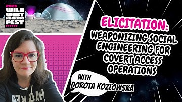 Elicitation: Weaponizing Social Engineering for Covert Access Operations | Dorota Kozlowska