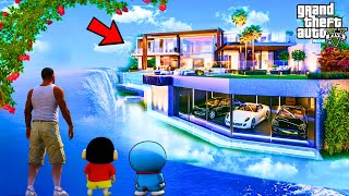 Franklin Buy Luxury Water House To Surprise Shinchan and Doraemon in GTA