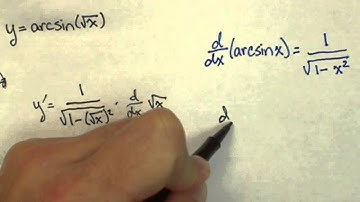 Derivative of Arcsin with Chain Rule GW220V2 4