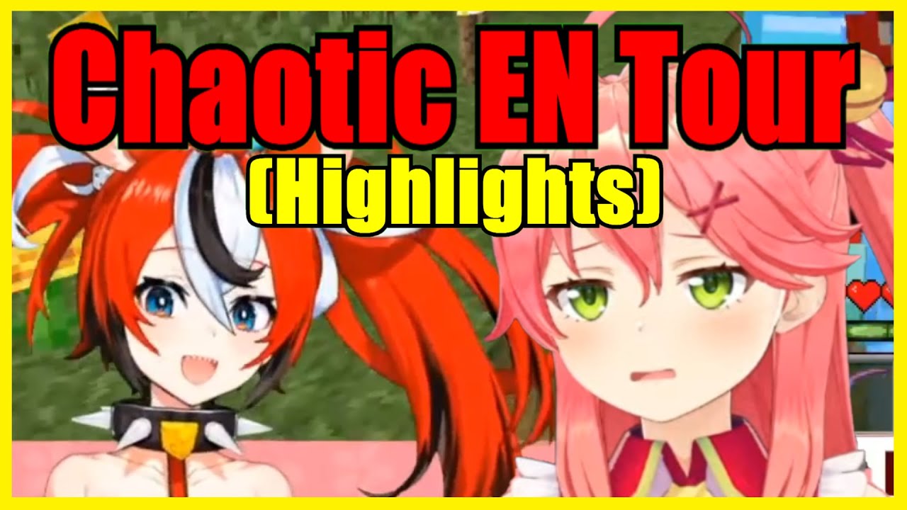 Miko & Baelz: Chaotic HoloEN Server Tour Highlights【Hololive| HoloEN | Eng Sub】