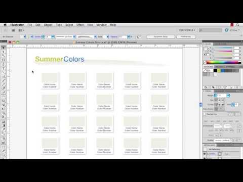 Transform Again trick for color palettes