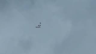 Thunderbird flight performance at the USAF Academy Graduation Ceremony, 2023
