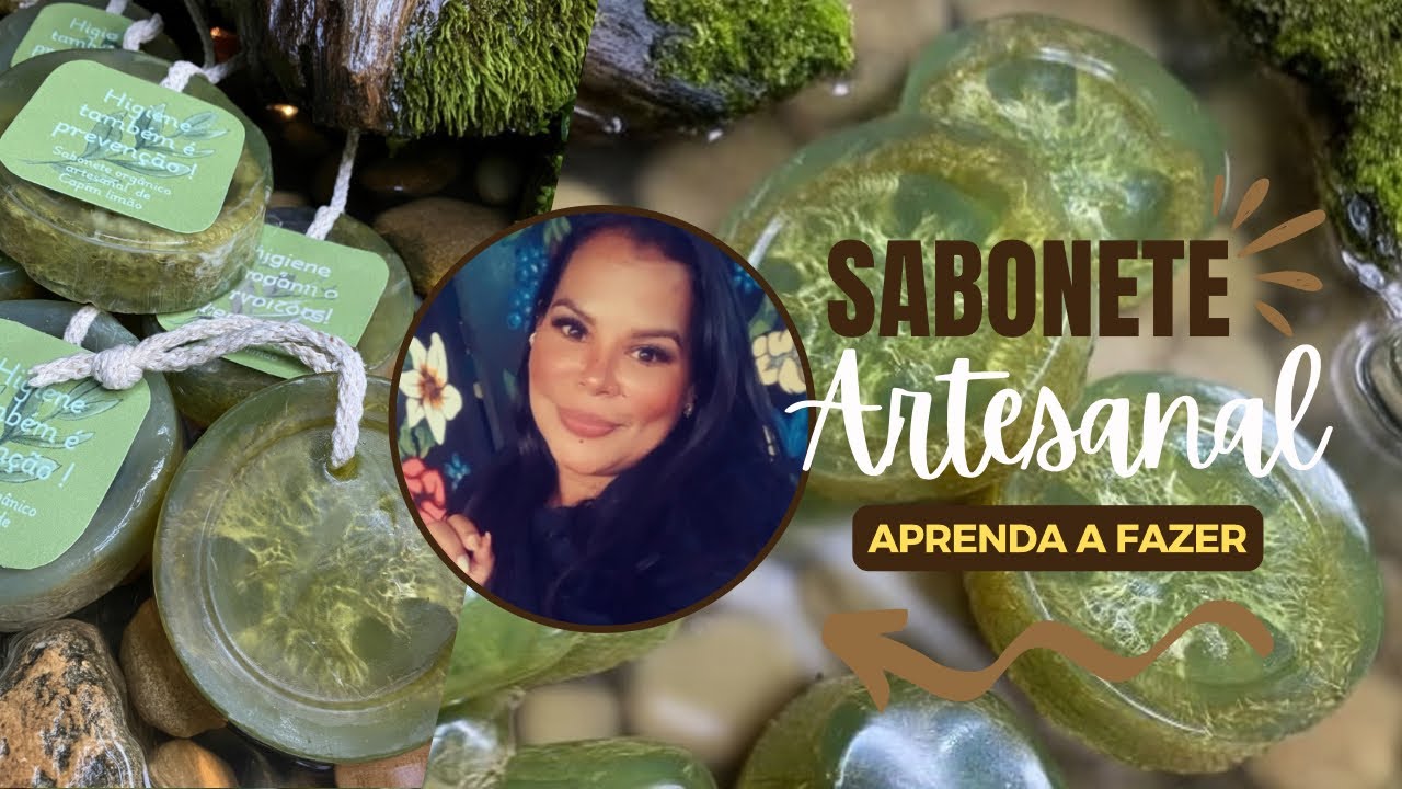 🧼✨ Sabonete Artesanal Glicerinado com Bucha Vegetal 🌿🧽 | Cuidados Naturais para a Pele 💚