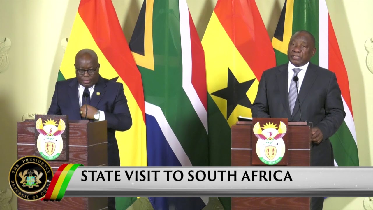 addons Presidential Diary: State Visit to South Africa