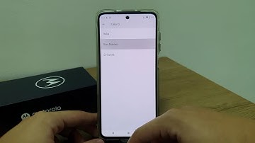 How to change language on Moto G50