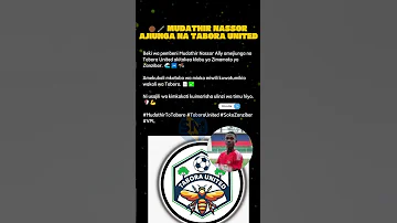 MUDATHIR NASSOR AJIUNGA NA TABORA UNITED 