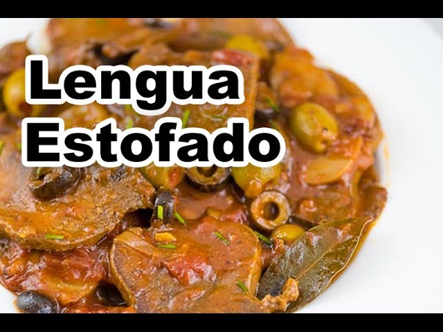 Lengua Estofado | How to Cook Ox Tongue | Panlasang Pinoy