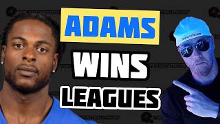 Davante Adams WINS fantasy football leagues in 2026