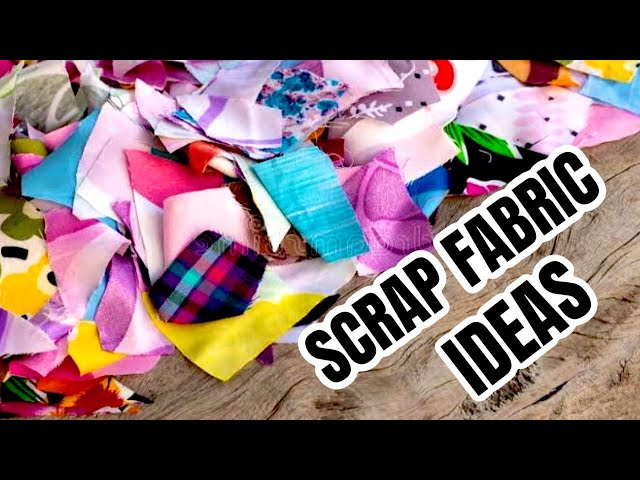 Scrap Fabric Projects - 50 Brilliant Ways To Use Up Fabric Leftovers ⋆  Hello Sewing