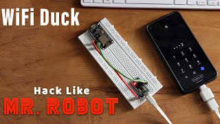 DIY WiFiDuck - Wireless USB rubber ducky like mr. robot [Hindi]