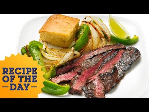 Recipe Of The Day: Coffee-Rubbed Skirt Steak | Food Network