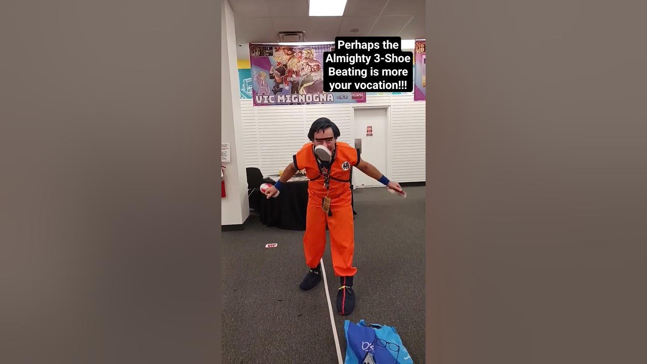 Goku-Rolf unleashes the Almighty 3-Shoe Beating!!! - YouTube