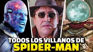 Todos los Villanos de SPIDERMAN