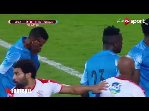 ملخص مباراة الزمالك و ديكاداها الصومالي 7 0وعودة شيفو وتالق الاباتشي