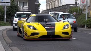 Supercars Leaving Private Car Meet! Koenigsegg, McLaren P1, Carrera GT, Aventador SV & More!