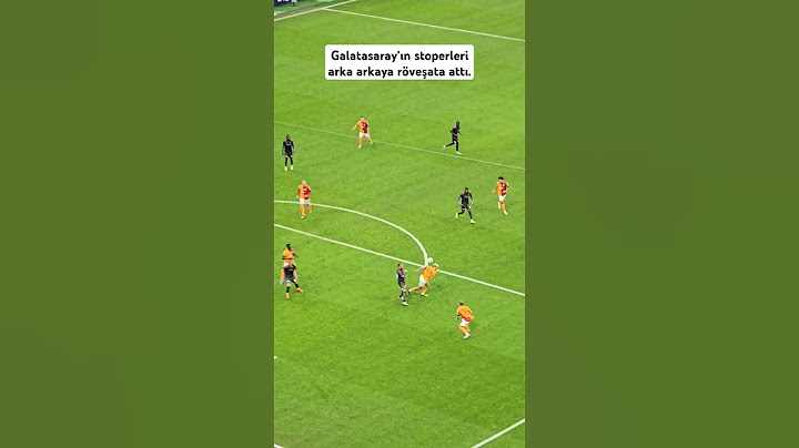 Arka arkaya rövaşata #galatasaray #sanchez #abdülkerim