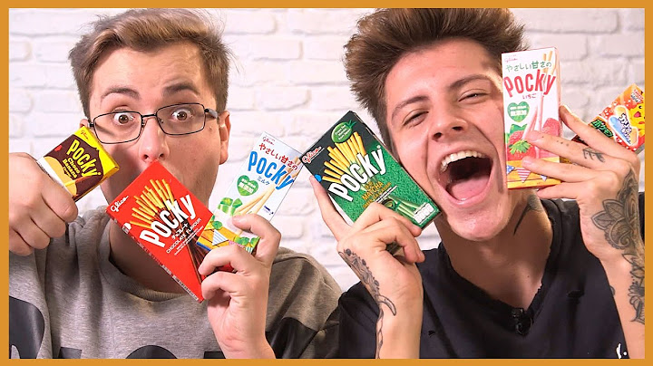 ¡Probando Pockys japoneses! | TASTE TEST