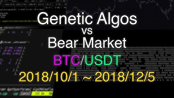 Bitcoin automated trading with Genetic Algorithms
