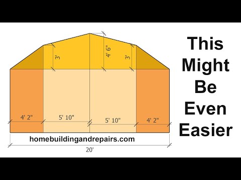 Vídeo: Como fazer uma transição de telhado gambrel?