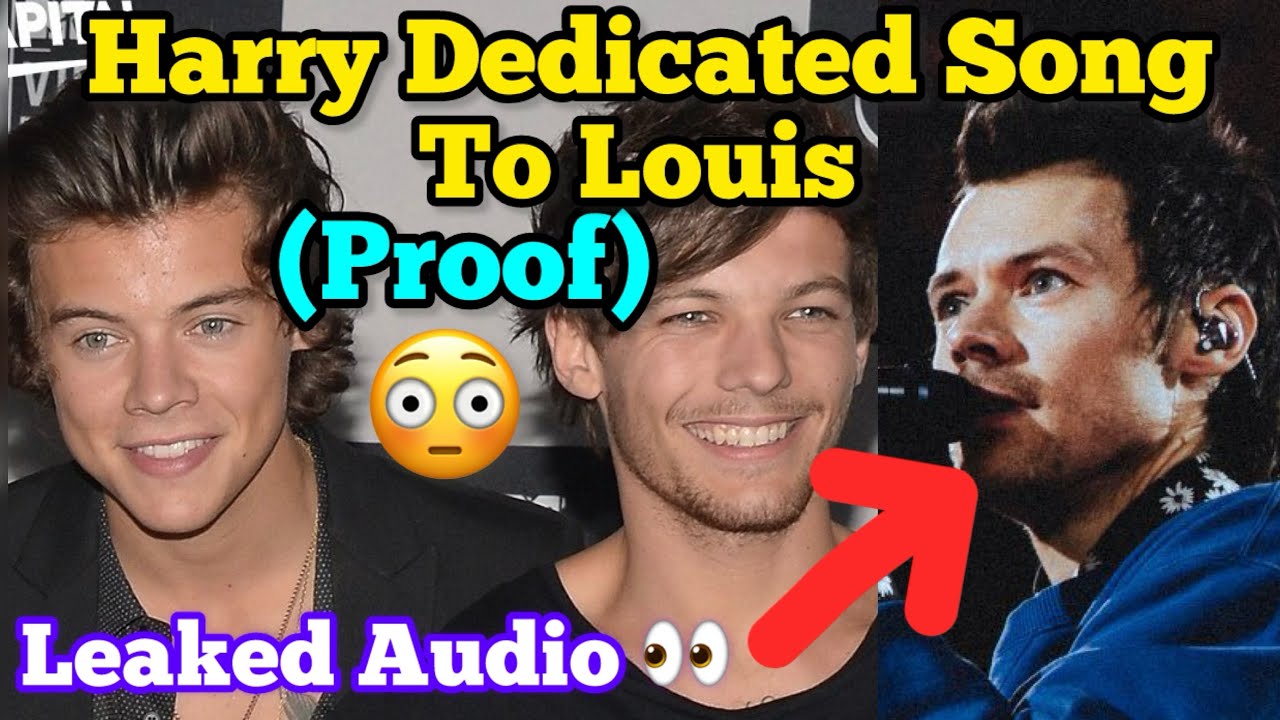 Гарри посвятил песню Луи (доказательство) 😳 Гарри радует Луи