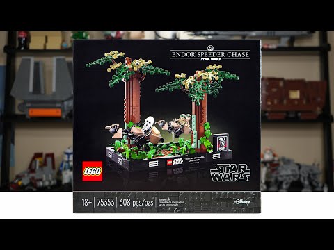 LEGO Star Wars 75353 ENDOR SPEEDER CHASE Review! (2023)