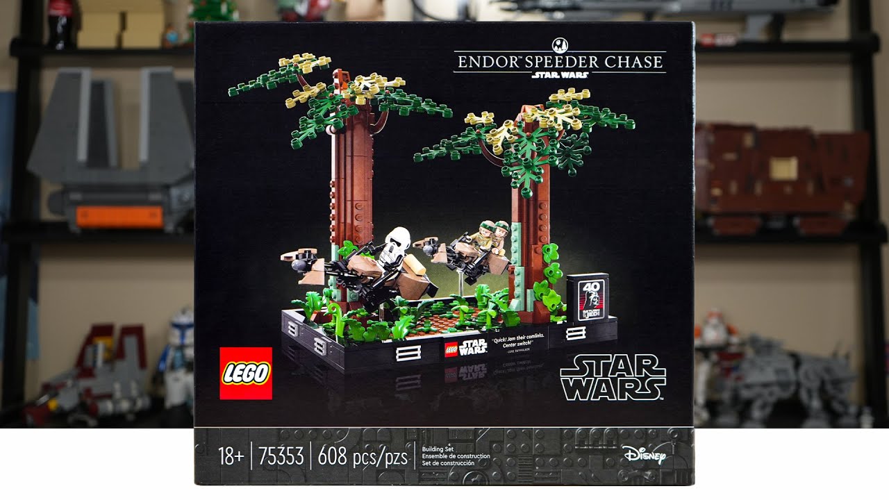 Wars 75353 ENDOR CHASE Review! (2023) YouTube