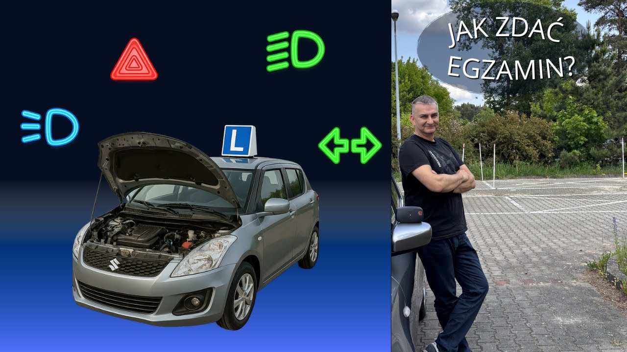 JAK ZDAĆ EGZAMIN NA PRAWO JAZDY | Światła oraz Płyny - druga część zadania pierwszego