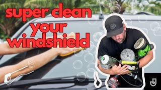 How To Polish Car Glass To Remove Wiper Blade Chatter