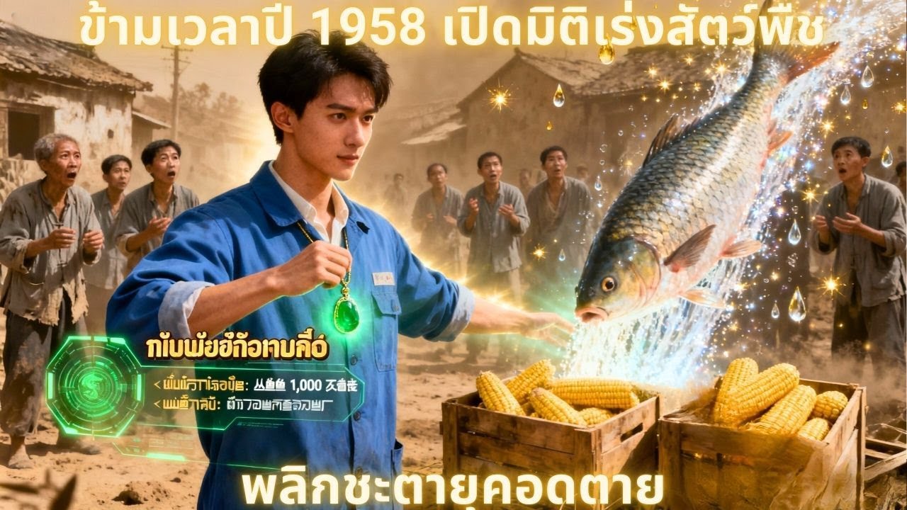 🌱💎 ข้ามเวลาปี 1958 เปิดมิติเร่งสัตว์พืช พลิกชะตายุคอดตาย | #สปอยซีรีส์ #ระบบ