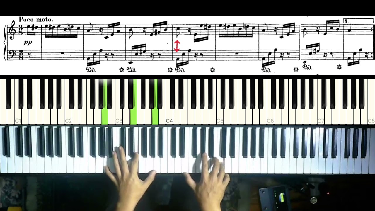 Fur Elise Piano Tutorial Pianolessonsonline Com