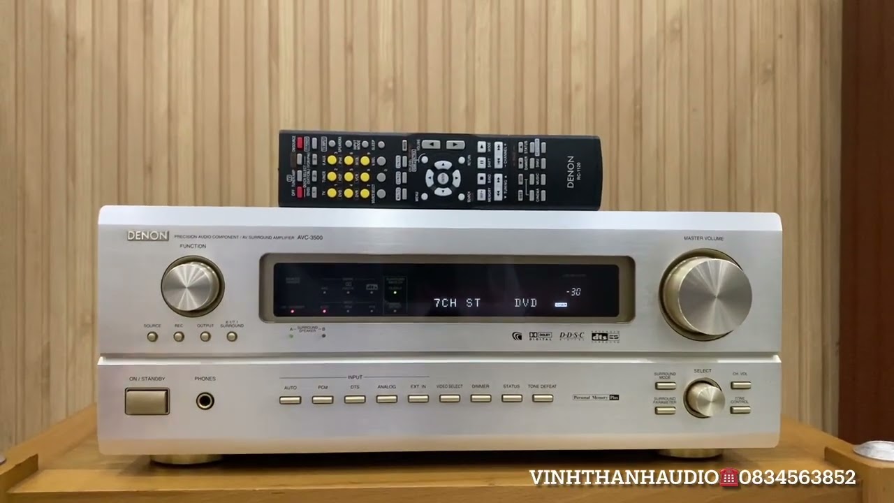 中古】DENON デノン AVC-3500 AVサラウンドアンプ 買う