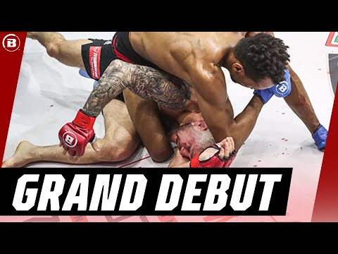 Here comes Mansour Barnaoui! | Bellator MMA