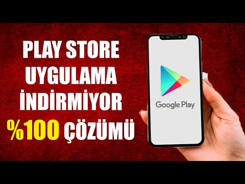 GOOGLE PLAY STORE UYGULAMA İNDİRMİYOR HATASI (%100 ÇÖZÜMÜ !!!)