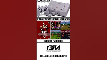 Ultraman Fighting Evolution - All Characters Special Attacks | Best PS1 Games | Emulator PS1 Android