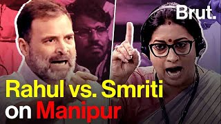 Rahul and Smriti’s screaming match in the Lok Sabha