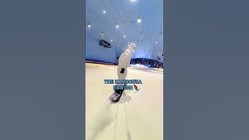 Dress like a local, ski like a pro! ⛷ #Dubai #Shorts #SkiDubai #Action #Adventure