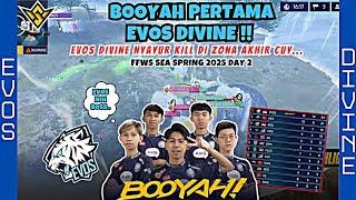 EVOS DIVINE BOOYAH PECAH TELUR !! FFWS Sea Spring 2025 - Day 4 Group BC