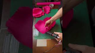 How to make Crepe paper flower for backdrops Party / wedding / events Handmade #diy