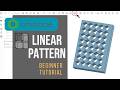 Linear Pattern  Beginner Tutorial Onshape 3D CAD thumbnail