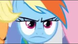 Little Pony Rainbowdash Angry