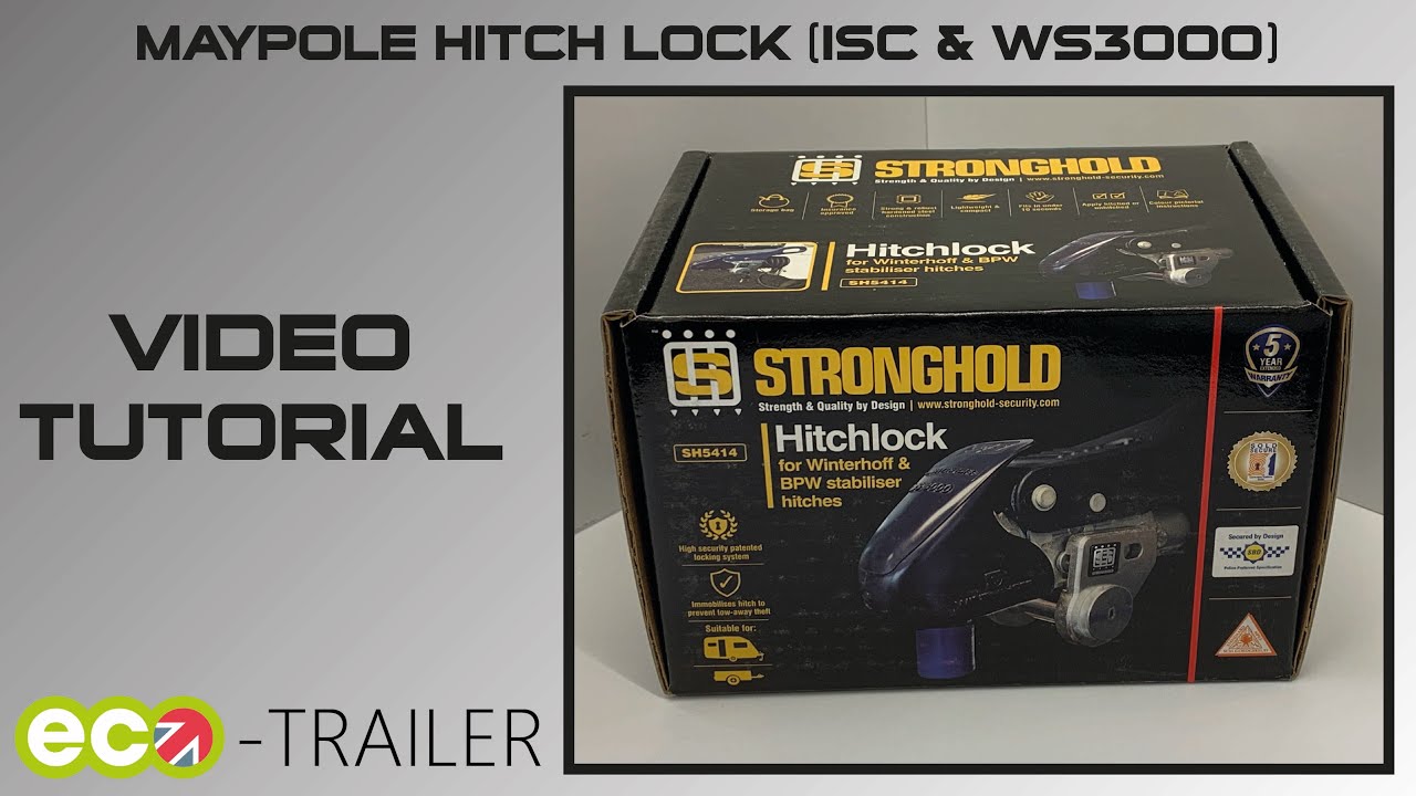 Stronghold SH5414 HITCHLOCK Lucchetto Di Sicurezza Per Ganci Winterhoff WS3000 E BPW ISC - Leggero E Antieffrazione