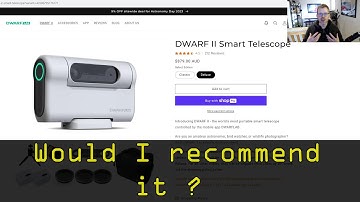Why I would NOT recommend the Dwarf II Smart Telescope to a beginner ?