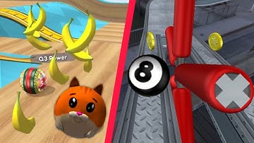 🐯🐅Banana Frenzy 🧲 🌀💫Mystery Portal 🧲 🎯♨️Portal Run GOING BALLS Speedrun