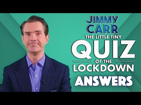 The Little Tiny Quiz Of The Lockdown | Answers WEEK 3 DAY 7 | Jimmy Carr - The Little Tiny Quiz Of The Lockdown | Answers WEEK 3 DAY 7 | Jimmy Carr
