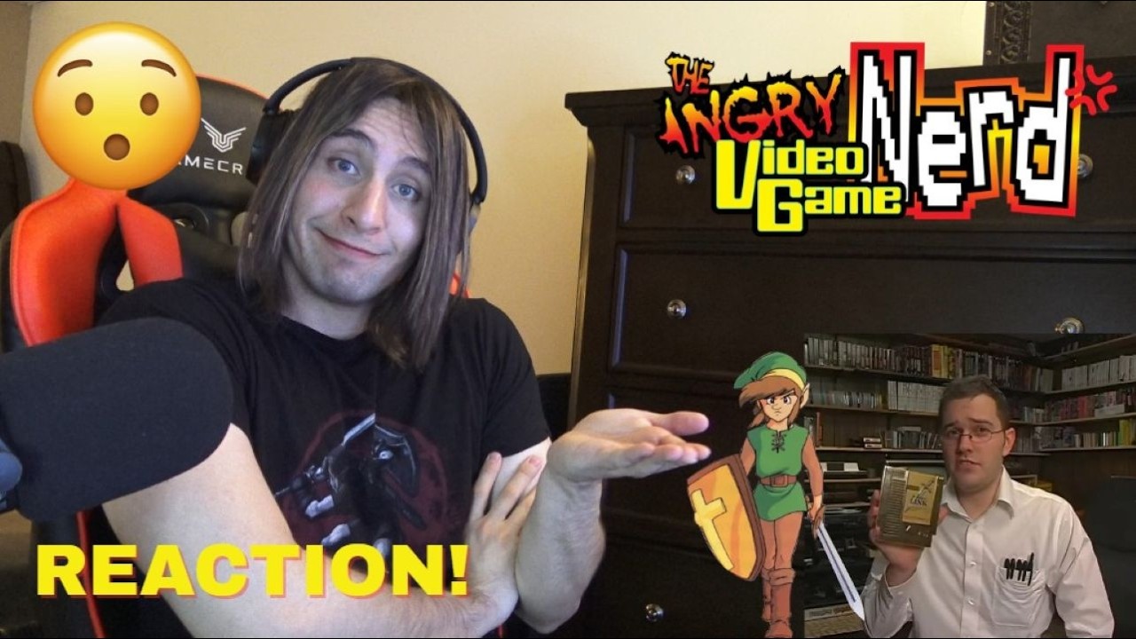AVGN Zelda II The Adventure of Link REACTION! Alex Molina93